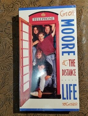 Geoff Moore & The Distance Life Together VHS 1994 New Sealed Christian Rock